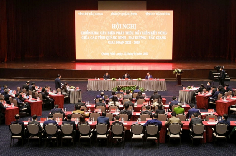 Hội nghị triển khai các biện pháp thúc đẩy liên kết vùng giữa các tỉnh Quảng Ninh - Hải Dương - Bắc Giang